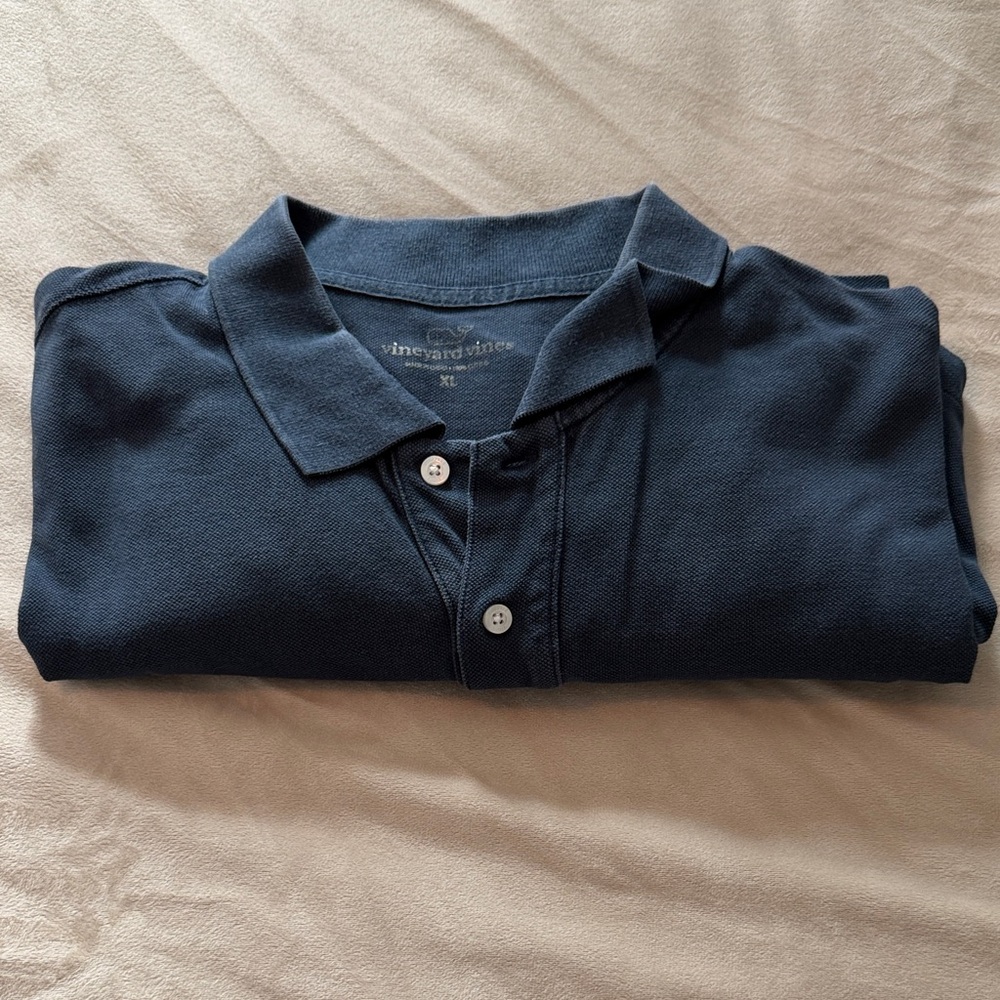 Vineyard Vines Dark Blue Polo Shirt